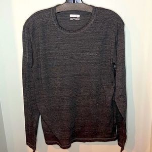 Marmot grey base layer men’s medium